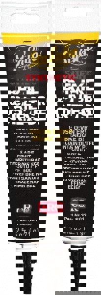 High Temperature Grease: 2.5 oz Tube, Graphite Molybdenum Disulfide & Synthetic with Polytetrafluroethylene